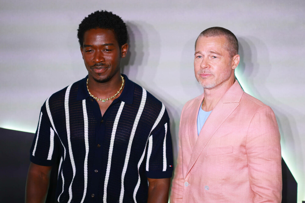 Brad Pitt a impresionat la premiera filmului „F1” cu noua tunsoare emblematică și un costum colorat. FOTO - Imaginea 5