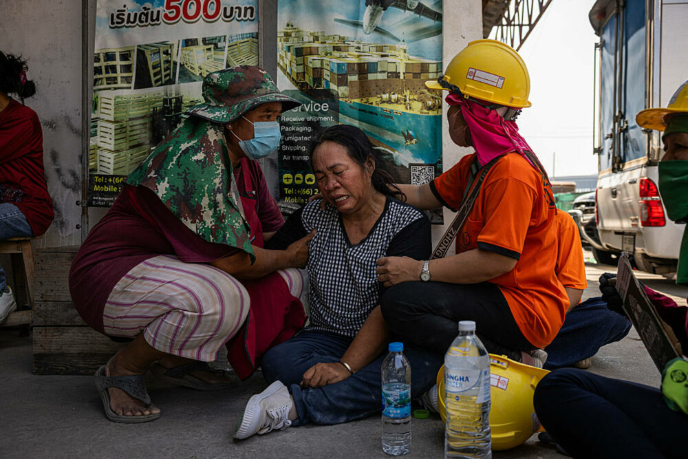 Imagini dramatice în Myanmar, după cutremurul devastator. O mamă a fost salvată după 30 de ore sub dărâmături. FOTO & VIDEO - Imaginea 14
