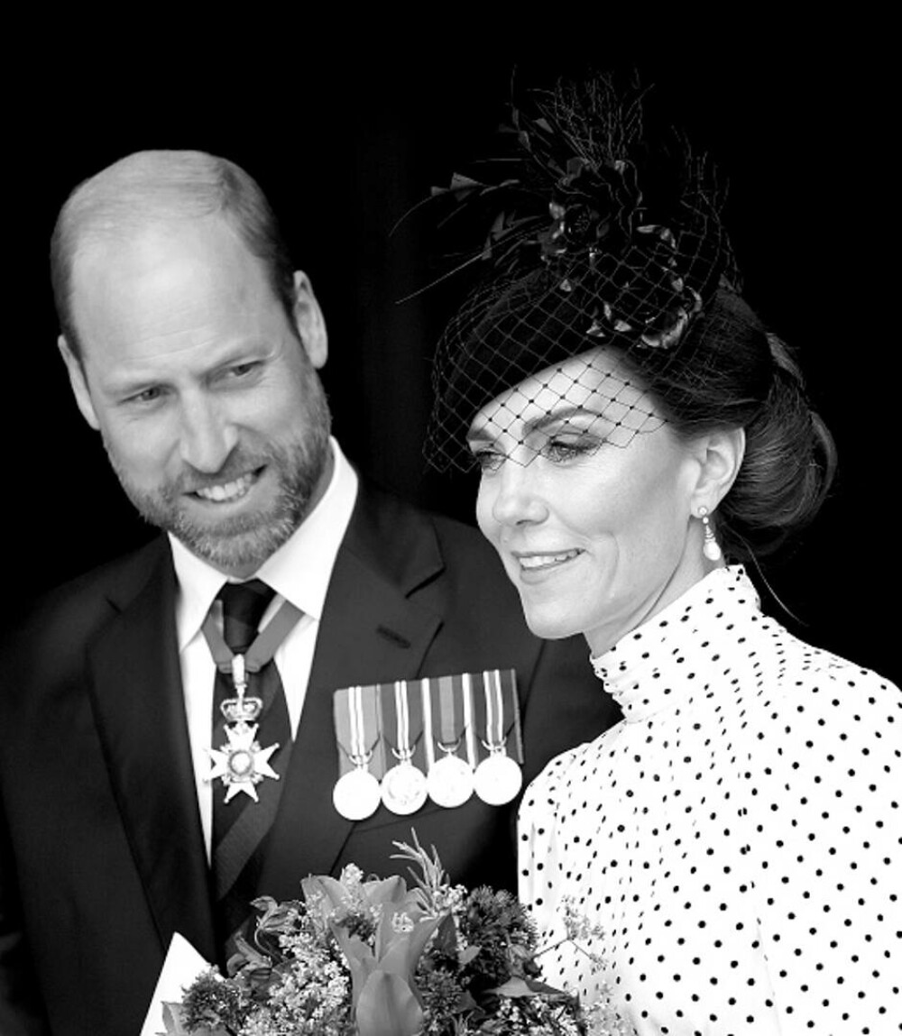 Prințesa Kate, apariție plină de eleganță alături de Familia Regală la ceremonia de Ziua Victoriei în Europa. GALERIE FOTO - Imaginea 45