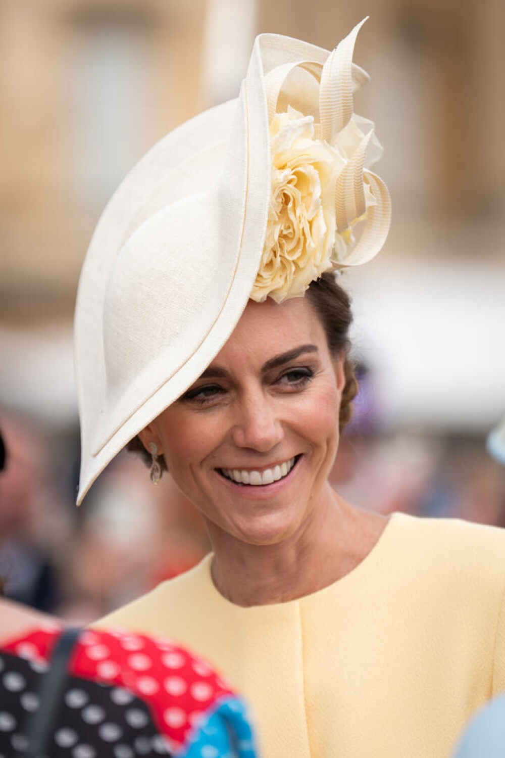 Prințesa Kate, apariție plină de eleganță la petrecerea din grădina Palatului Buckingham după 2 ani de absență. GALERIE FOTO - Imaginea 5