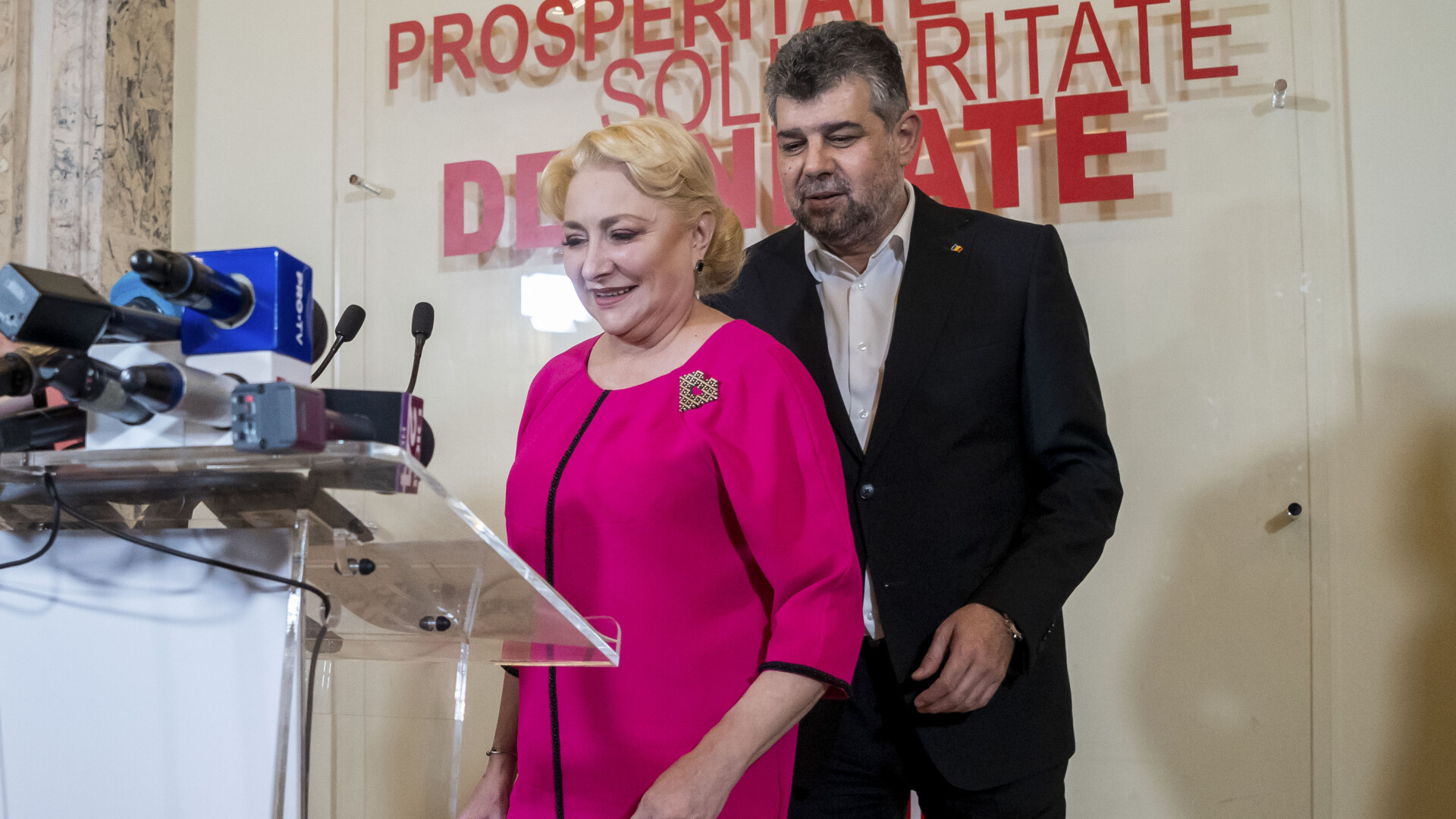 Marcel Ciolacu, Viorica Dancila
