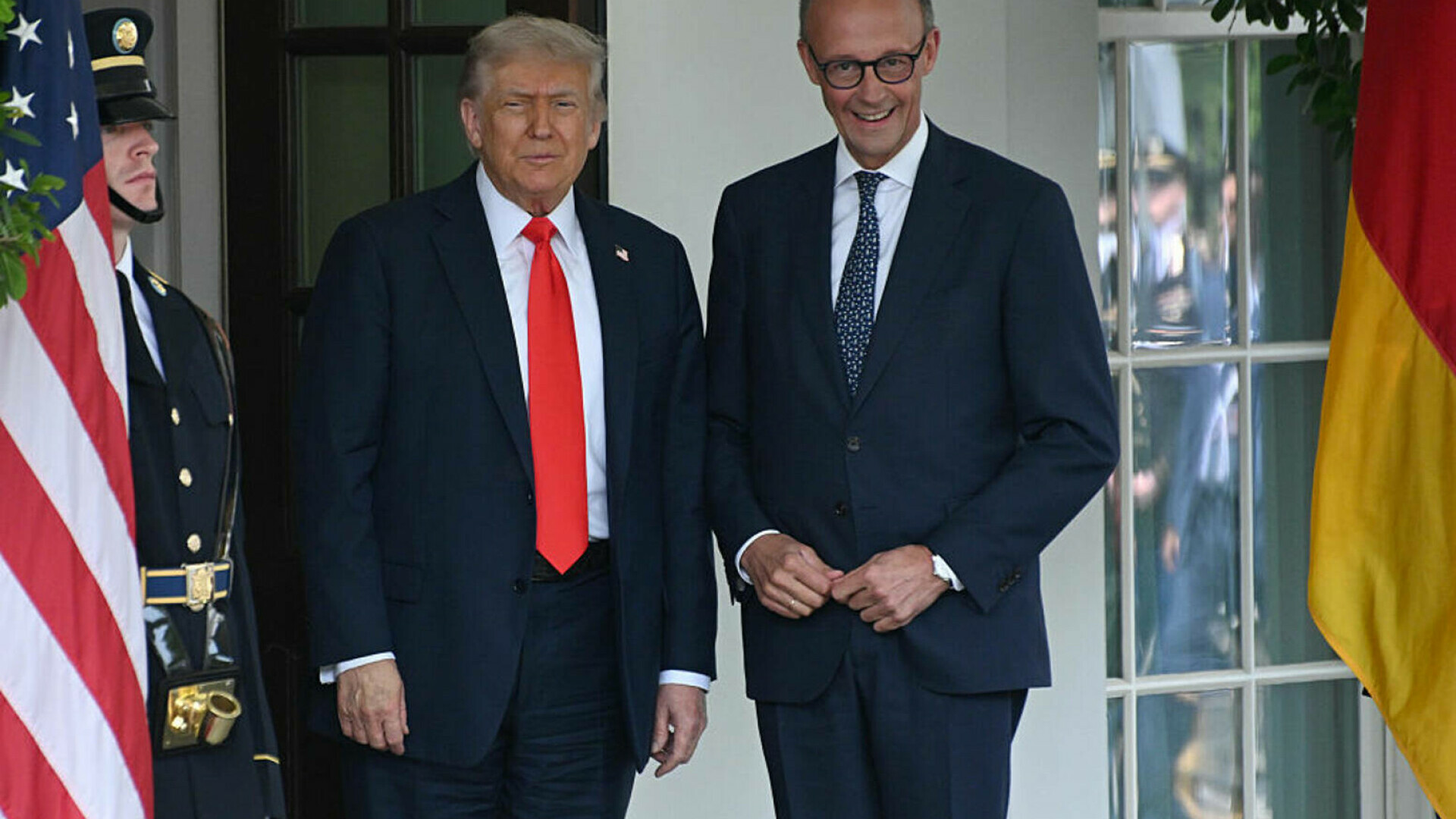 Friedrich Merz si Donald Trump