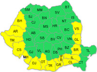 Avertizare cod galben