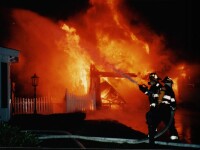 Incendiu in Galati