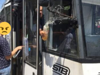 O femeie a fost stropită cu suc de vatman