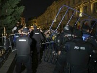 Violențe în Centrul Vechi, după respingerea candidaturii lui Călin Georgescu