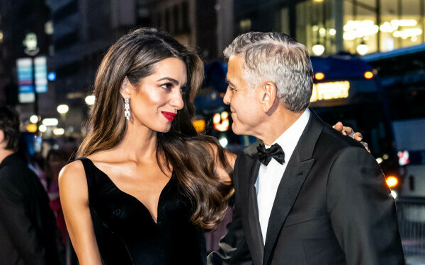 George Clooney și soția sa, Amal George Clooney și soția sa, Amal