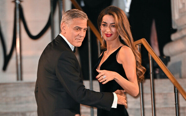 George Clooney și soția sa, Amal George Clooney și soția sa, Amal