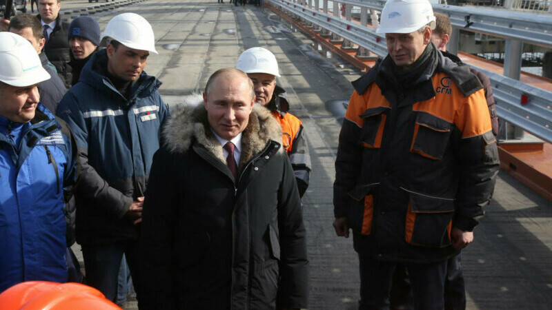 vladimir putin pod kerci