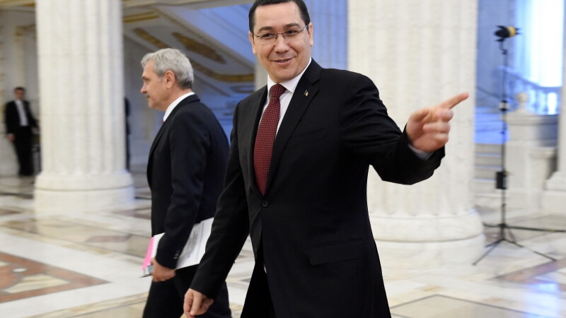 Liviu Dragnea, Victor Ponta - AGERPRES