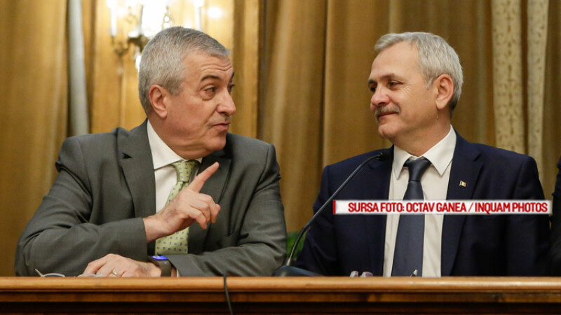 Liviu Dragnea si Calin popescu Tariceanu