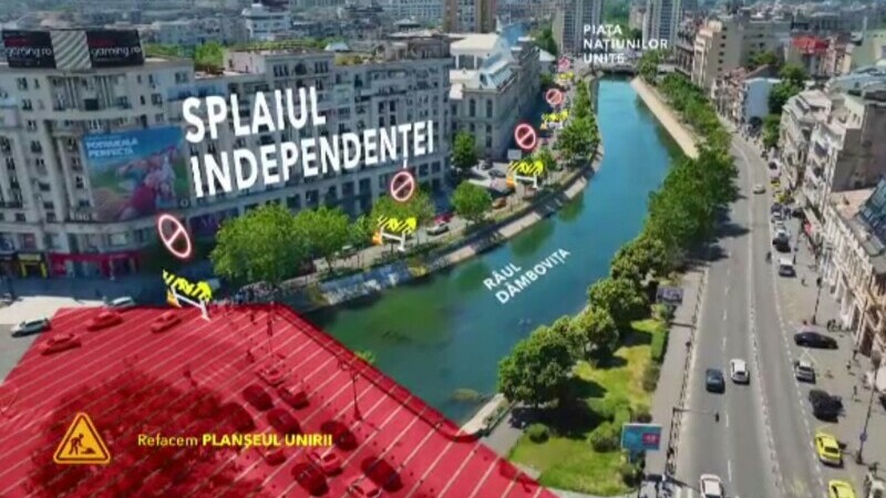 planseul unirii lucrari