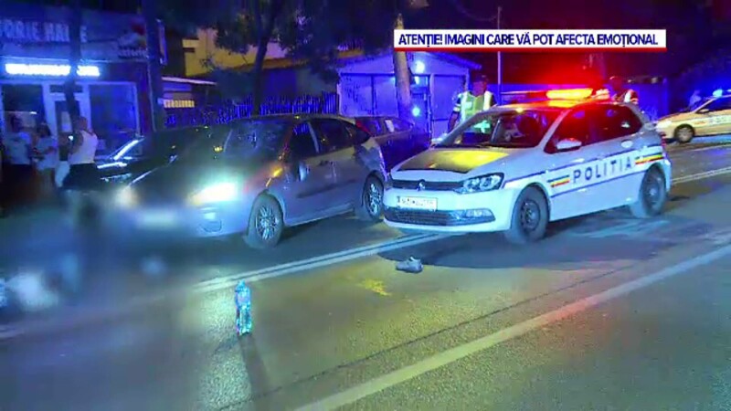 Accident grav în București