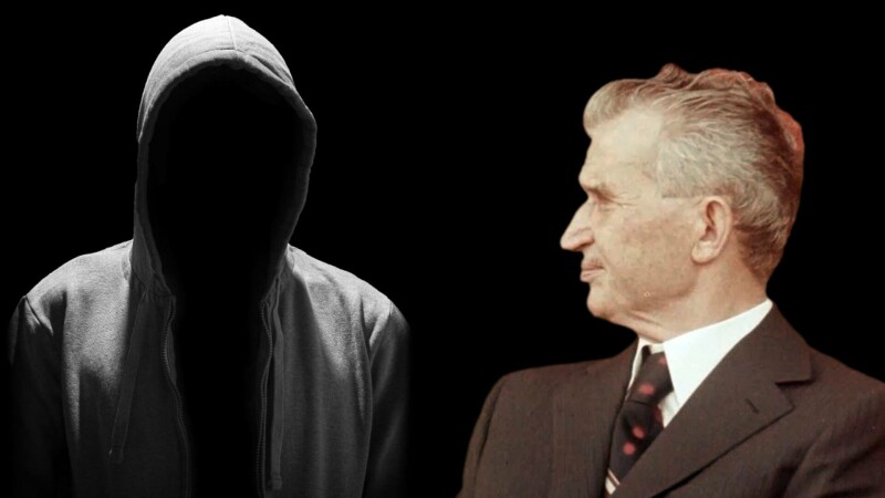 Colaj foto Nicolae Ceausescu